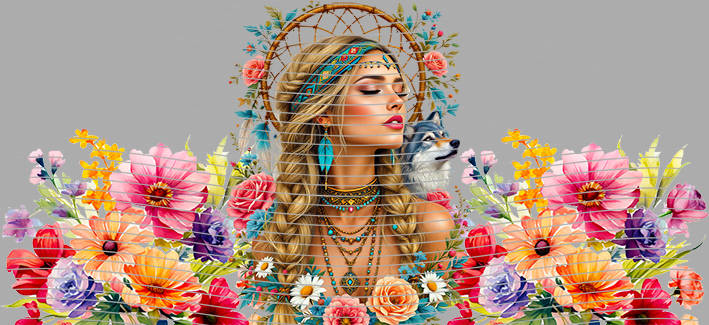 16oz Sunflower Girl-SU-264